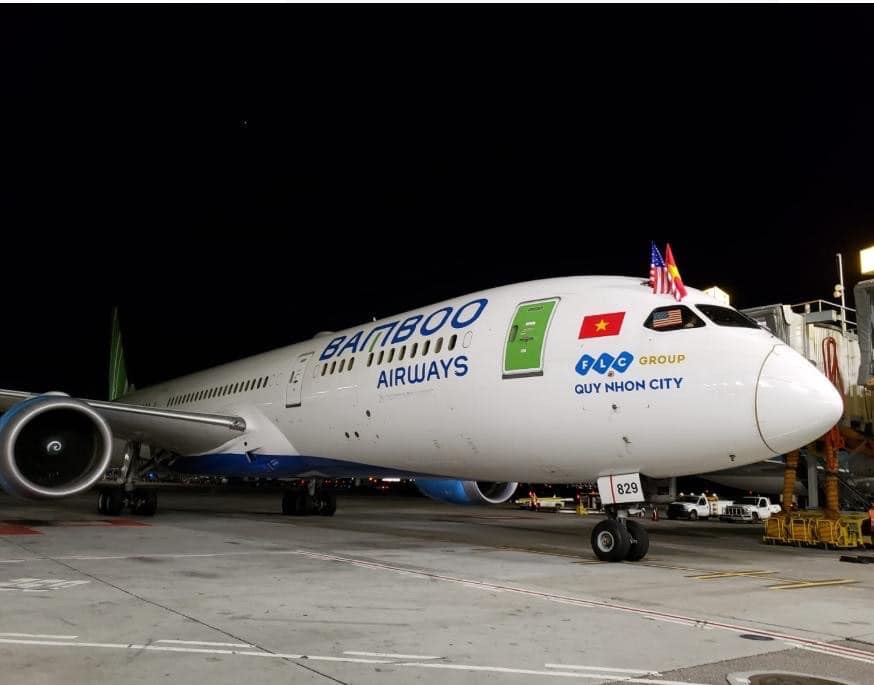 Máy bay mang tên Quy Nhon City đã vượt qua 7 quốc gia và vùng lãnh thổ, với quãng đường bay dài gần 12.500km